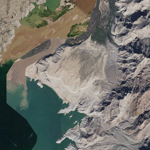 Aerial imagery of Sandy Point, AZ