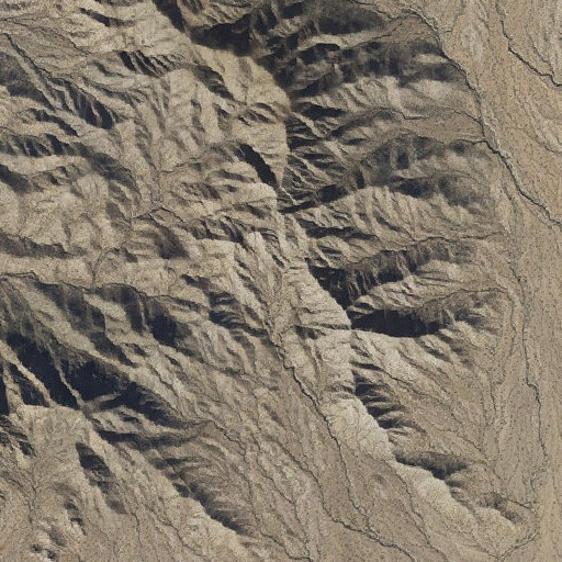 Aerial imagery of Sheba Mine, AZ