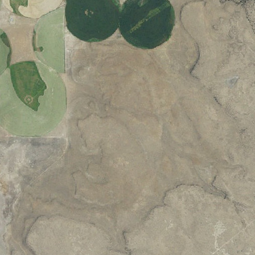 Aerial imagery of Battleground Buttes, OR