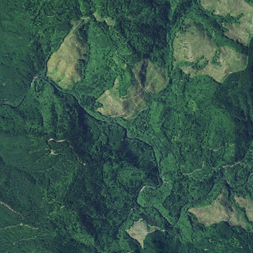 Aerial imagery of Hembre Creek, OR