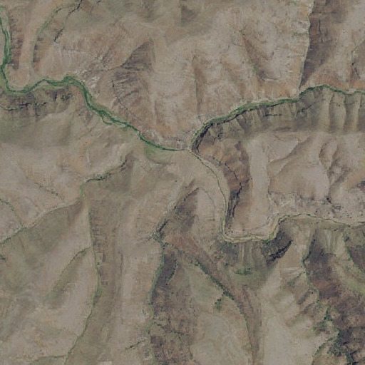 Aerial imagery of Coffin Canyon, OR