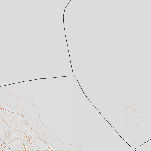 OpenTopoMap map of Dry Well, OR