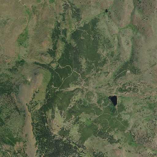 Aerial imagery of Floating Prairie, OR