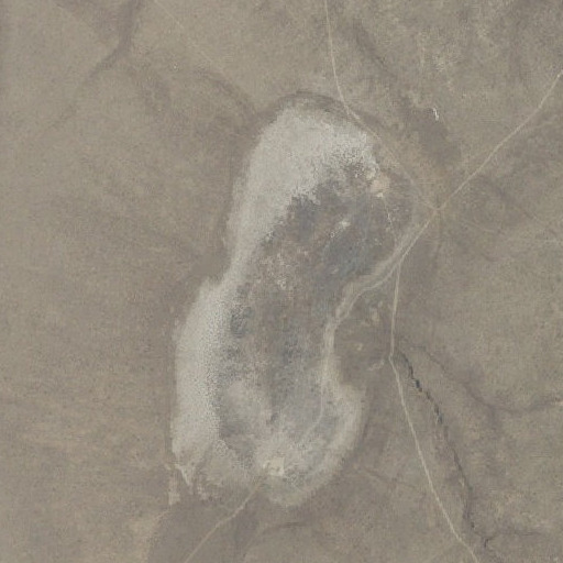 Aerial imagery of Flybee Lake, OR