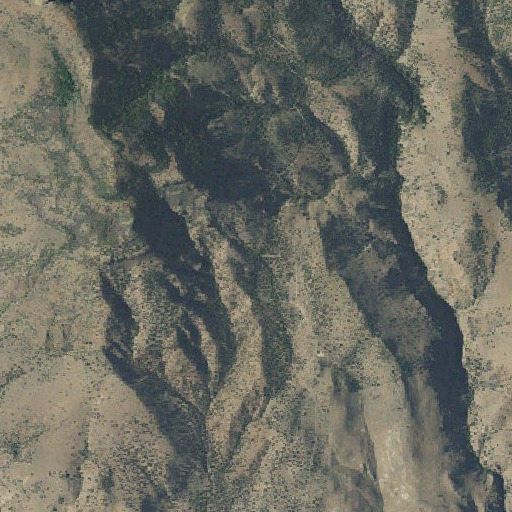 Aerial imagery of Hunter Spring, OR