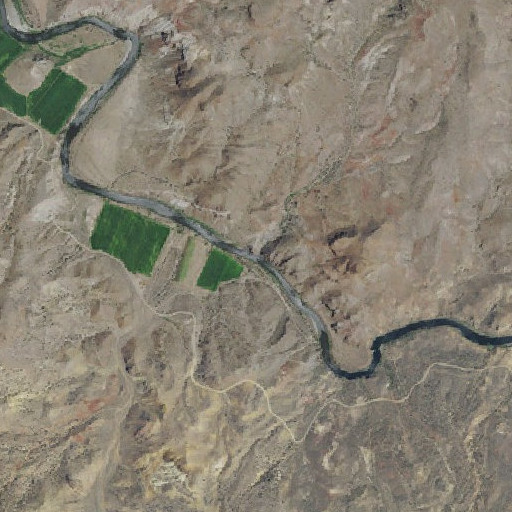 Aerial imagery of Juniper Canyon, OR