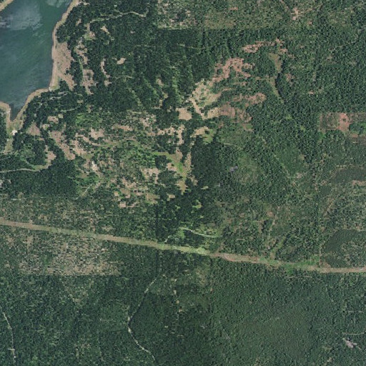 Aerial imagery of Little Rock Spring, OR