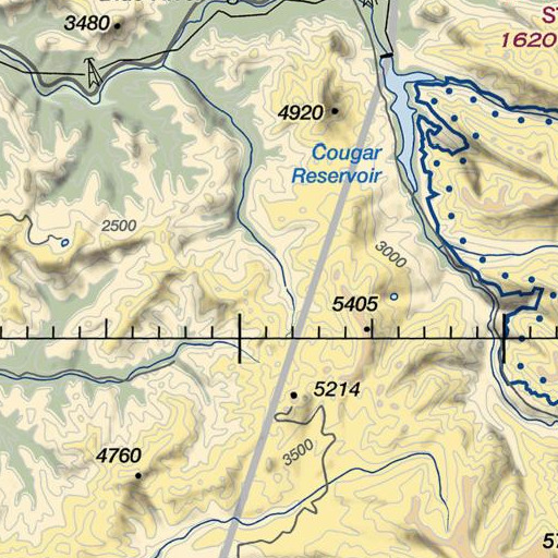 FAA VFR chart of Lytle Creek, OR