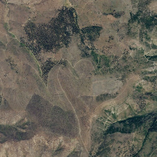 Aerial imagery of Moonshine Spring, OR