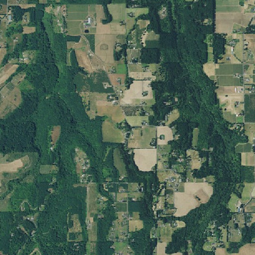 Aerial imagery of Mountain Home, OR