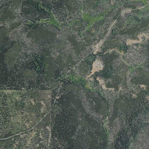 Aerial imagery of Mud Spring, OR