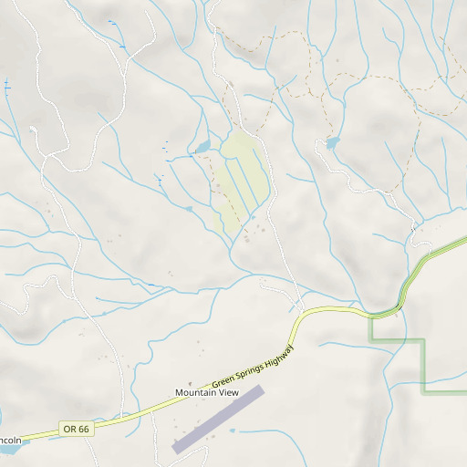 OpenStreetMap map of Round Prairie, OR