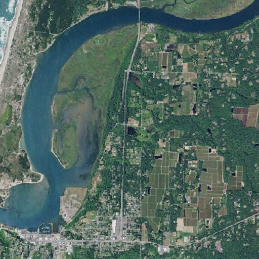 Aerial imagery of Spruce Hollow, OR
