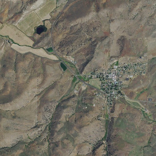 Aerial imagery of Stone Cabin Creek, OR