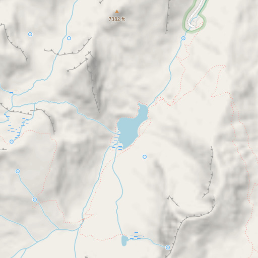 OpenStreetMap map of Strawberry Lake, OR