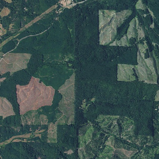 Aerial imagery of Sugar Pine Ridge, OR