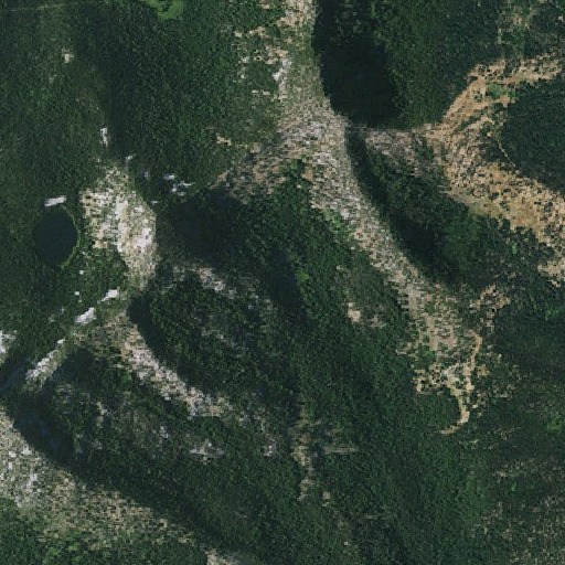 Aerial imagery of Sunnybrook Mine, OR