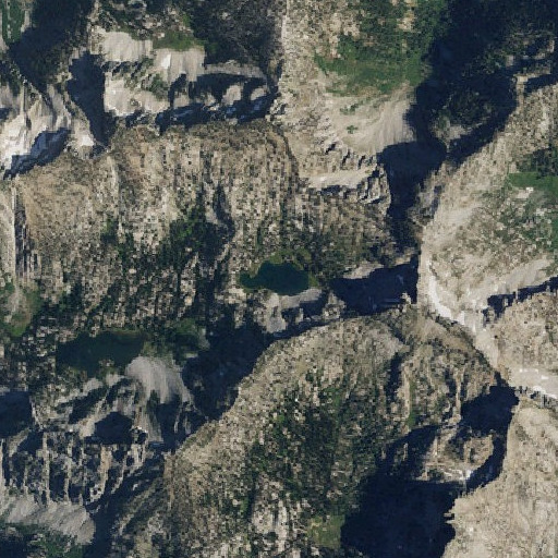 Aerial imagery of Traverse Lake, OR