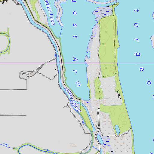 OpenTopoMap map of Wagonwheel Hole, OR