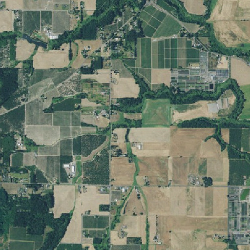 Aerial imagery of Messinger Creek, OR