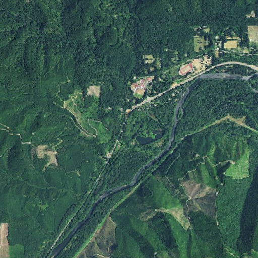 Aerial imagery of Fern Creek, OR