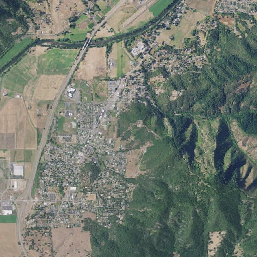 Aerial imagery of KROR-AM, OR