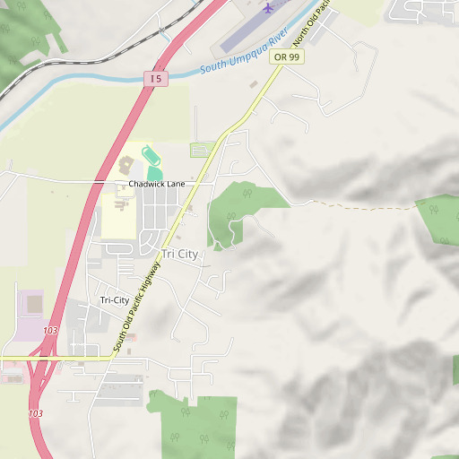 OpenStreetMap map of KROR-AM, OR