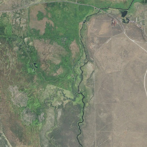 Aerial imagery of Bull Ditch, OR