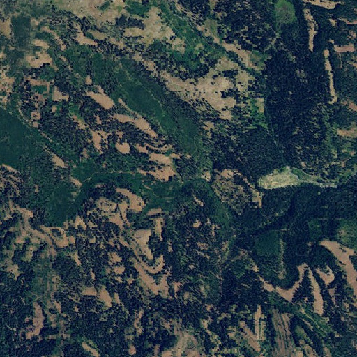 Aerial imagery of Huff Ditch, OR