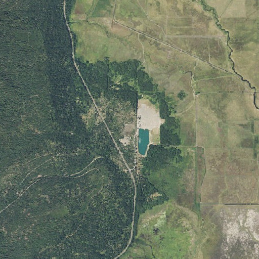 Aerial imagery of Threemile Quarry, OR