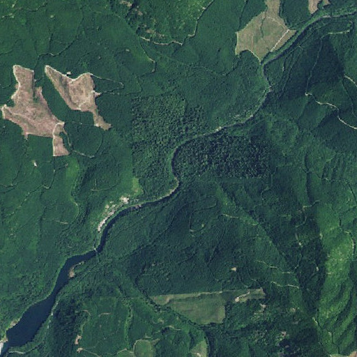 Aerial imagery of Cave Creek, OR
