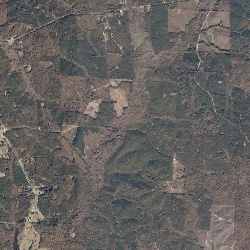 Aerial imagery of Bastic Creek, AL
