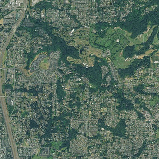 Aerial imagery of Mount Scott, OR