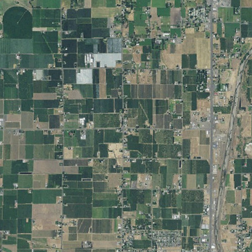 Aerial imagery of Sunnyside, OR