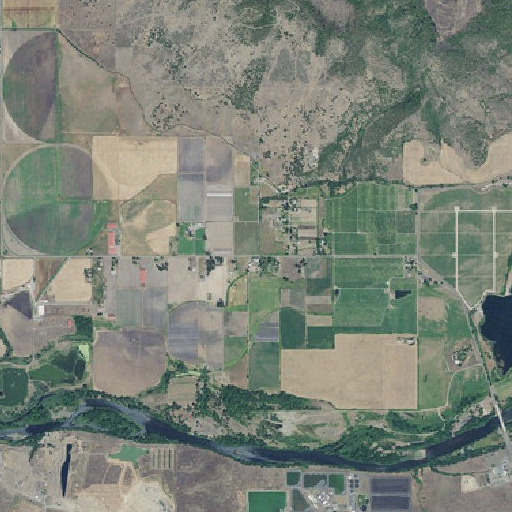 Aerial imagery of Table Rock, OR