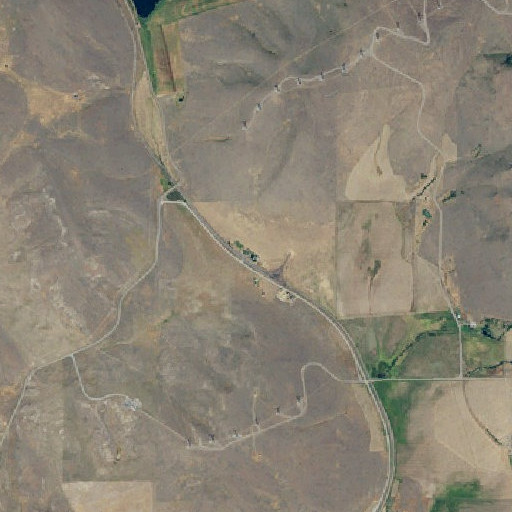 Aerial imagery of Telocaset, OR