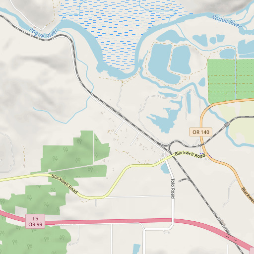 OpenStreetMap map of Tolo, OR