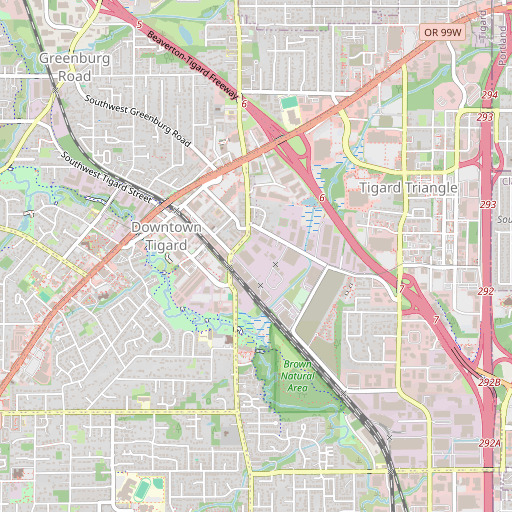 OpenStreetMap map of Trece, OR