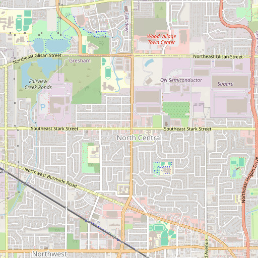 OpenStreetMap map of Twelvemile Corner, OR