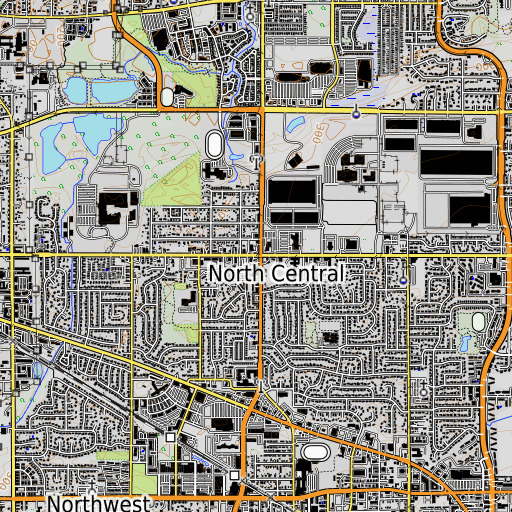 OpenTopoMap map of Twelvemile Corner, OR