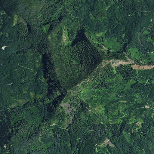 Aerial imagery of Twin Buttes, OR