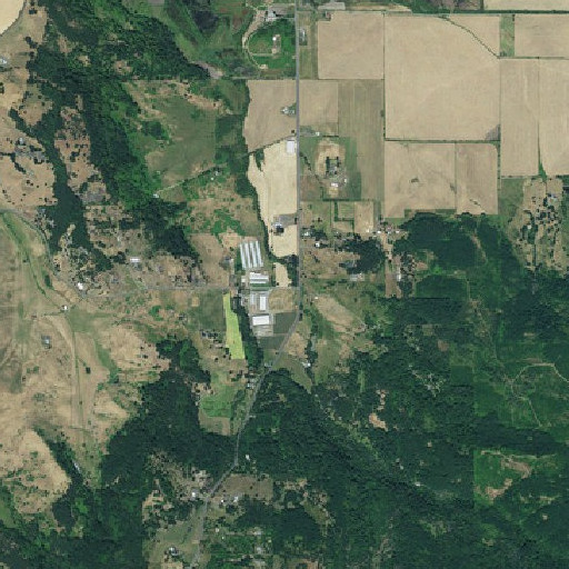 Aerial imagery of Union Point (historical), OR