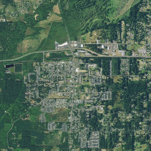 Aerial imagery of Veneta, OR