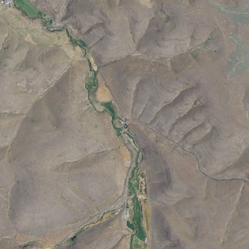Aerial imagery of Vinson (historical), OR
