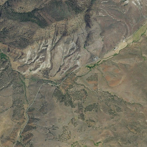 Aerial imagery of Waldron (historical), OR