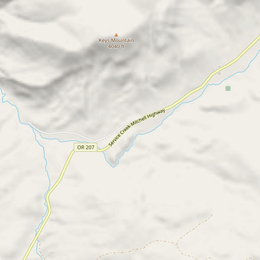 OpenStreetMap map of Waldron (historical), OR