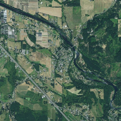Aerial imagery of Waterloo, OR