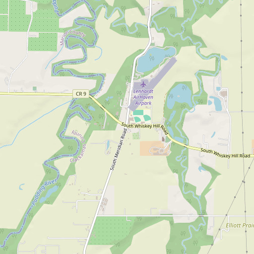 OpenStreetMap map of Whiskey Hill, OR
