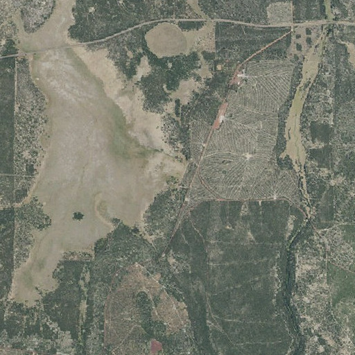 Aerial imagery of Bear Spring, OR