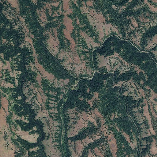 Aerial imagery of Big Canyon Spring, OR
